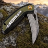 Tunafire Portable Camping Hiking Flipper Knife G10 Handle Pocket Knife Outdoor Surivival Tool GT-989 Tunafire Portable Camping Hiking Flipper Knife G10 Handle Pocket Knife Outdoor Surivival Tool GT-989