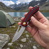 Ball Bearing Folding Pocket Knife GT-DM027, 58-59HRC Damascus Steel EDC Knife Tunafire