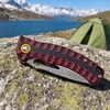 Ball Bearing Folding Pocket Knife GT-DM027, 58-59HRC Damascus Steel EDC Knife Tunafire