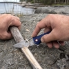 Tunafire Knife Damascus steel Blade Flipper Knife G10 Handle Hiking Camping Pocket Knife Fishing Cutter Tools GT-DM027 Tunafire Knife Damascus steel Blade Flipper Knife G10 Handle Hiking Camping Pocket Knife Fishing Cutter Tools GT-DM027