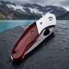 59-60HRC Damascus EDC Knife 76 Layer VG10 Core Natural Sandalwood Handle Everyday Carry Knife Tunafire