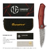 Damascus Blade Wood Handle