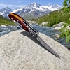Everyday Carry Damascus Pocket Knife GT-DM017, Ball Bearing Mechanism & Solid Rosewood Handle Folding Knife Tuanfire Everyday Carry Damascus Pocket Knife GT-DM017, Ball Bearing Mechanism & Solid Rosewood Handle Folding Knife Tuanfire